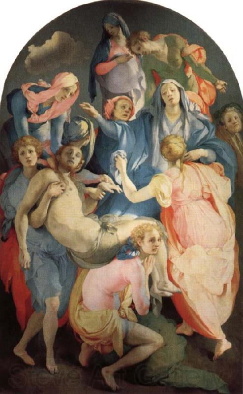 Jacopo Pontormo Deposition Norge oil painting art